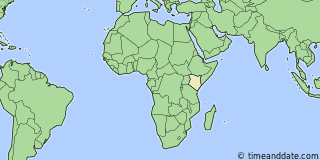 Location of Mombasa