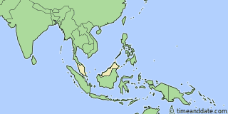 Location of Ipoh