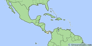 Location of Panama