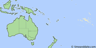 Location of Vaitape (Bora Bora)