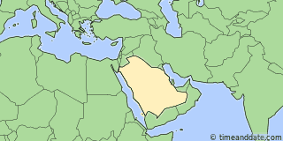 Location of Makkah