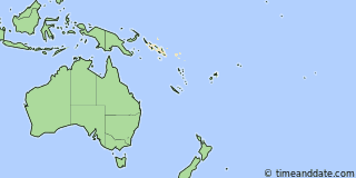 Location of Guadalcanal Island