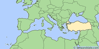 Location of 37°00'N, 35°17'E