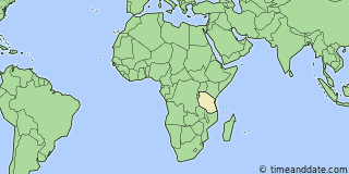 Location of Kilimanjaro