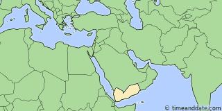 Location of Al Mukalla