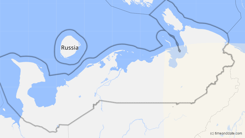 A map of Nenzen, Russland, showing the path of the 15. Jan 2010 Ringförmige Sonnenfinsternis