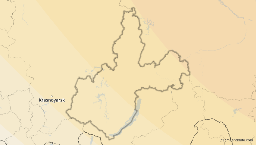 A map of Irkutsk, Russland, showing the path of the 11. Aug 2018 Partielle Sonnenfinsternis