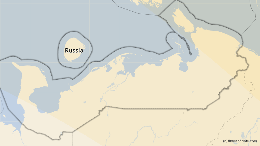 A map of Nenzen, Russland, showing the path of the 11. Aug 2018 Partielle Sonnenfinsternis