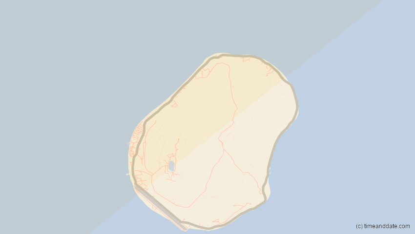 A map of Nauru, showing the path of the 26. Dez 2019 Ringförmige Sonnenfinsternis
