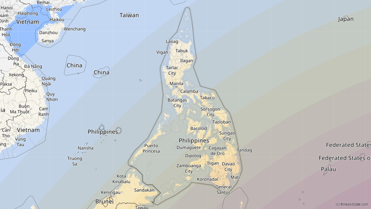 Apr 20, 2023 – Partial Solar Eclipse in Philippines