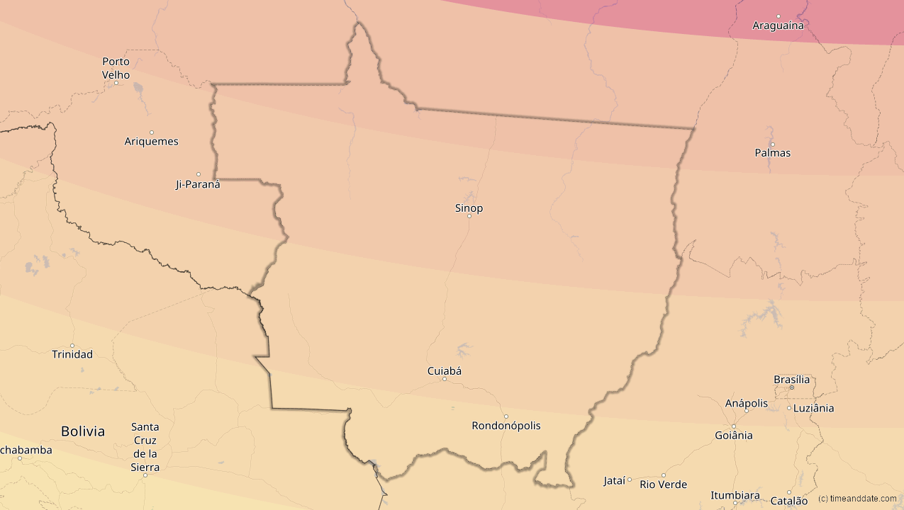 Solar Eclipses in Mato Grosso, Brazil Solar Eclipses in Mato Grosso, Brazil