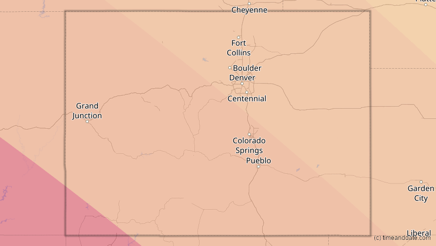 Oct 14 2023 Annular Solar Eclipse In Colorado United States