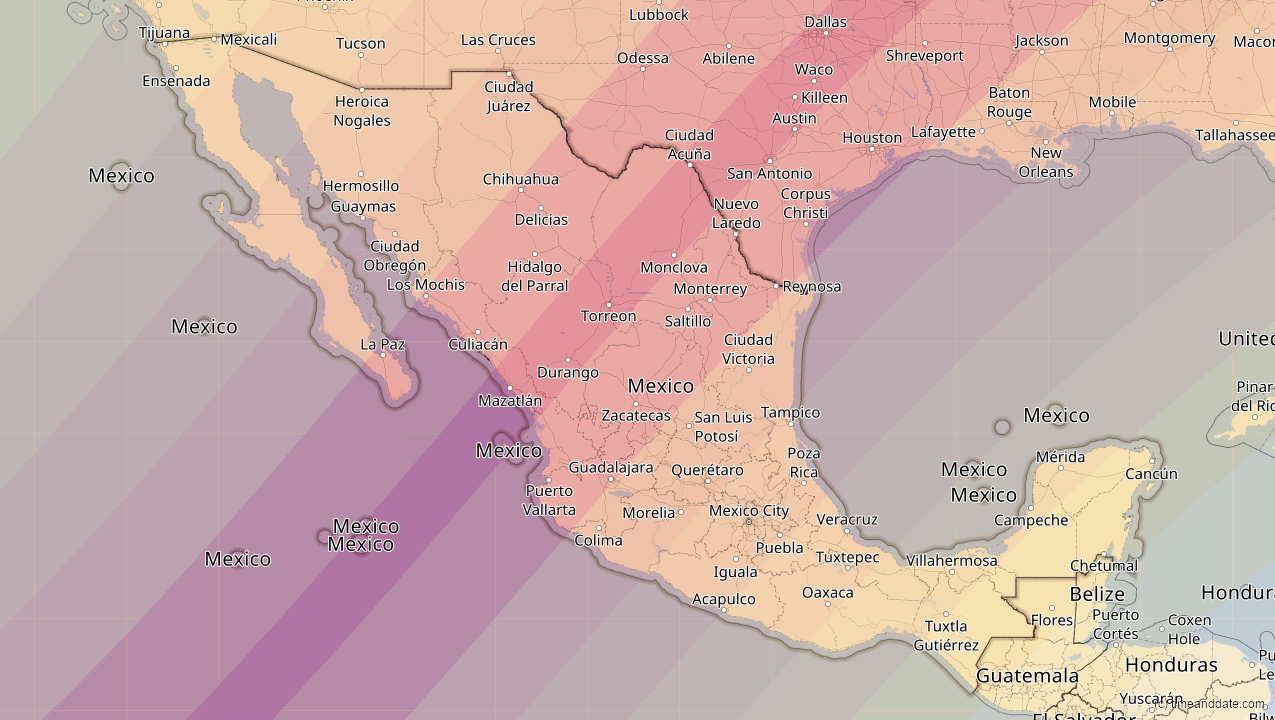 Apr 8, 2024 Total Solar Eclipse in Mexico