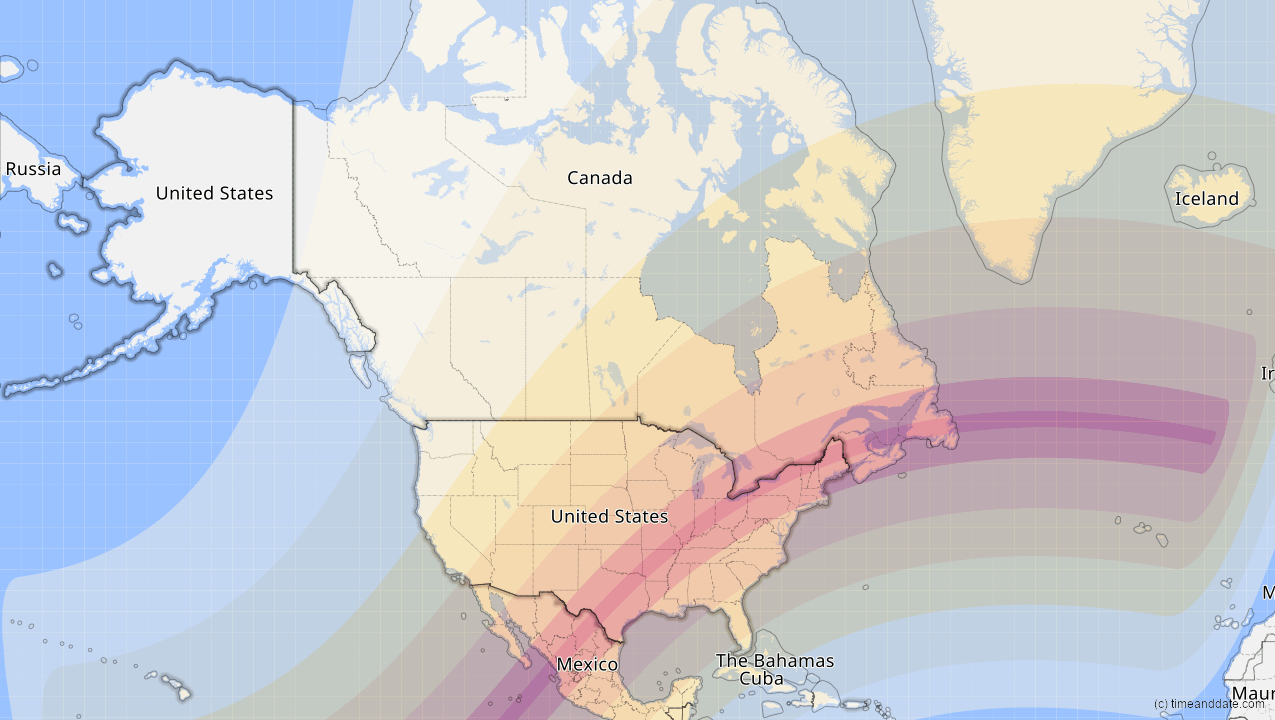 Apr 8, 2024 – Total Solar Eclipse In The United States