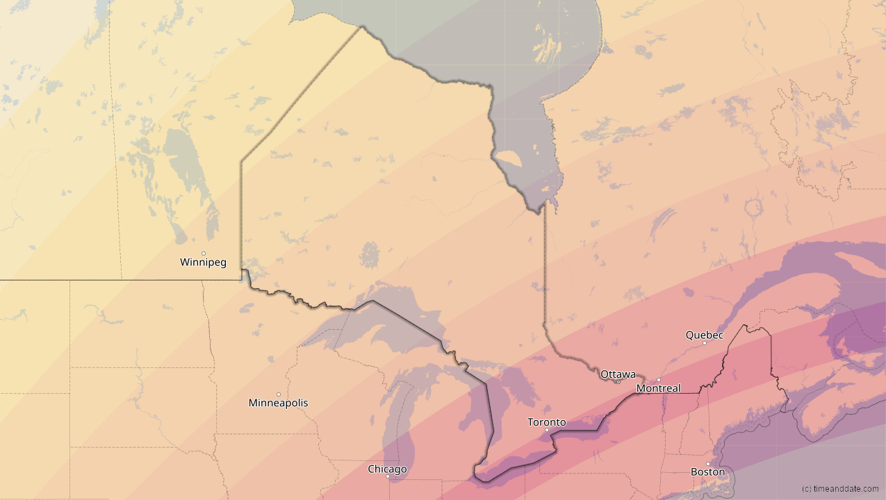 Apr 8, 2024 Total Solar Eclipse in Ontario, Canada