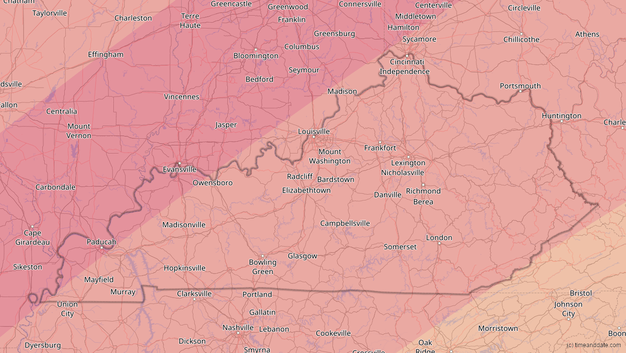 Apr 8 2024 Total Solar Eclipse In Kentucky United States   Us Ky 