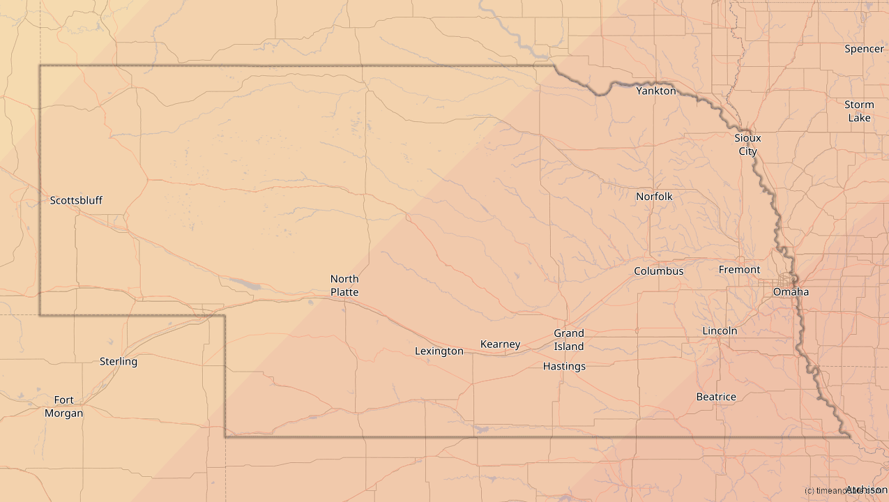 Apr 8 2024 Partial Solar Eclipse In Nebraska United States   Us Ne 