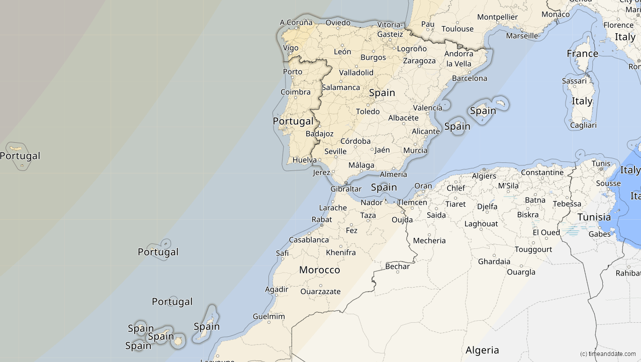 Mar 29, 2025 Partial Solar Eclipse in Spain