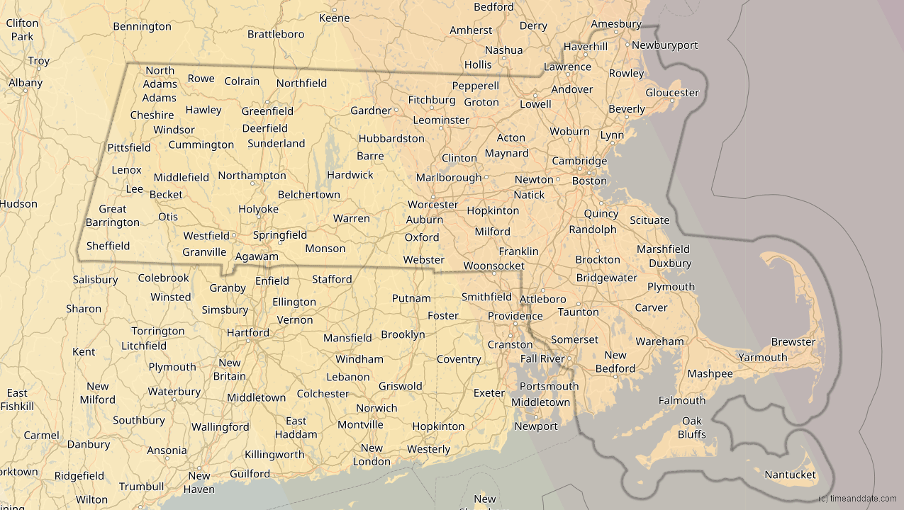 Mar 29, 2025 Partial Solar Eclipse in Massachusetts, United States