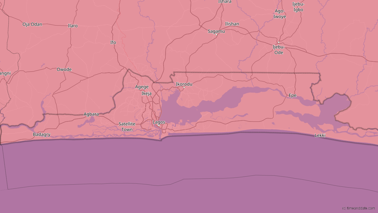 Solar Eclipses in Lagos, Nigeria