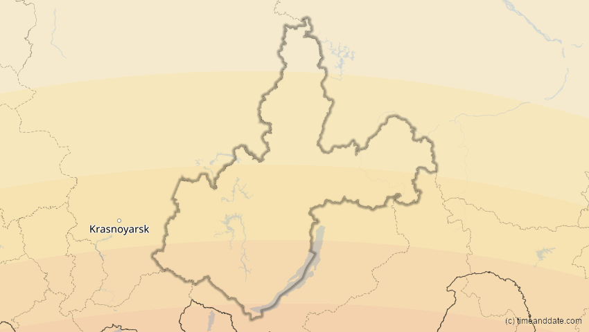 A map of Irkutsk, Russland, showing the path of the 2. Sep 2035 Totale Sonnenfinsternis