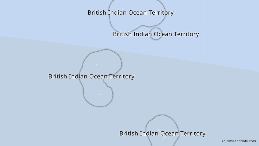 A map of Britisches Territorium im Indischen Ozean, showing the path of the 3. Okt 2043 Ringförmige Sonnenfinsternis