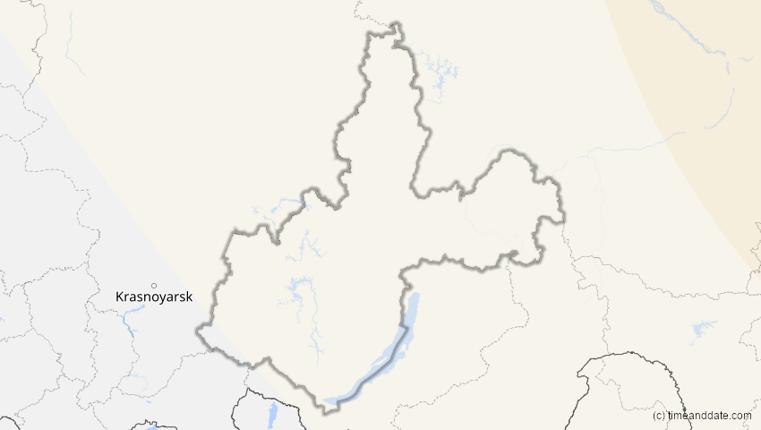 A map of Irkutsk, Russland, showing the path of the 23. Jun 2047 Partielle Sonnenfinsternis