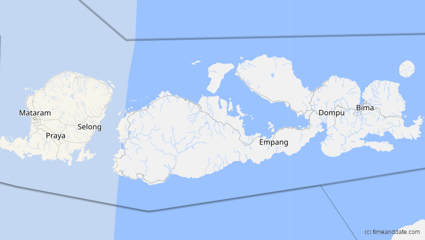 A map of Nusa Tenggara Barat, Indonesien, showing the path of the 5. Nov 2059 Ringförmige Sonnenfinsternis