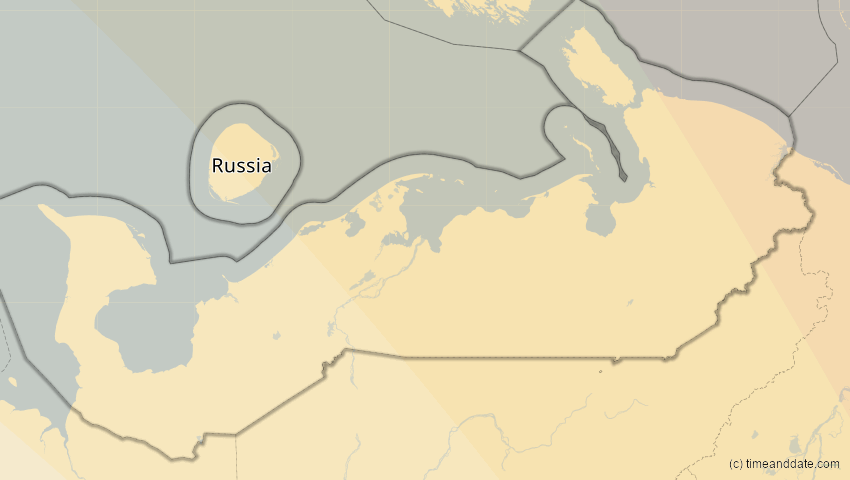 A map of Nenzen, Russland, showing the path of the 3. Sep 2062 Partielle Sonnenfinsternis
