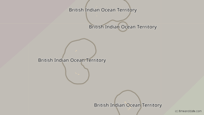 A map of Britisches Territorium im Indischen Ozean, showing the path of the 17. Feb 2064 Ringförmige Sonnenfinsternis
