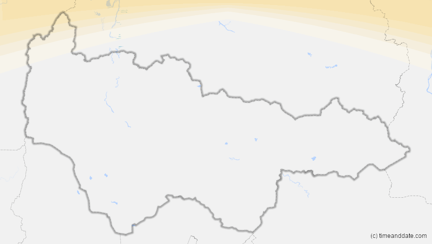 A map of Jugra, Russland, showing the path of the 22–23. Jun 2066 Ringförmige Sonnenfinsternis