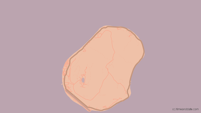 A map of Nauru, showing the path of the 12. Jun 2067 Ringförmige Sonnenfinsternis
