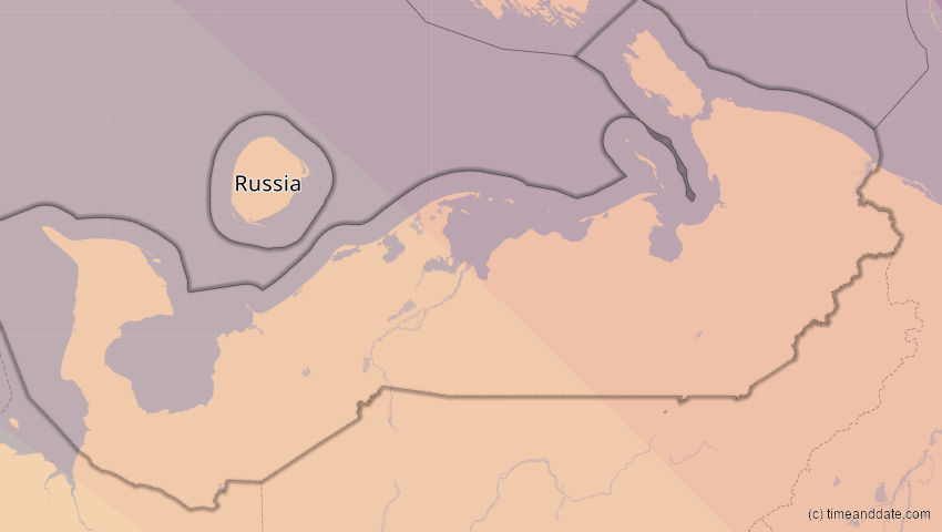 A map of Nenzen, Russland, showing the path of the 12. Sep 2072 Totale Sonnenfinsternis