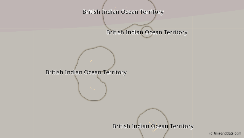 A map of Britisches Territorium im Indischen Ozean, showing the path of the 27. Jan 2074 Ringförmige Sonnenfinsternis