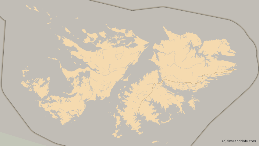 A map of Falklandinseln, showing the path of the 4. Nov 2078 Ringförmige Sonnenfinsternis