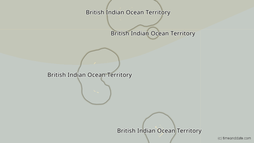 A map of Britisches Territorium im Indischen Ozean, showing the path of the 22. Jun 2085 Ringförmige Sonnenfinsternis