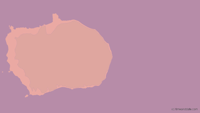 A map of Bouvetinsel, Norwegen, showing the path of the 16. Jan 2094 Totale Sonnenfinsternis