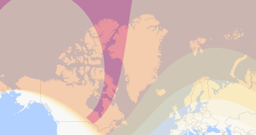 Solar Eclipse Visibility Map Annular Solar Eclipse On June 10, 2021