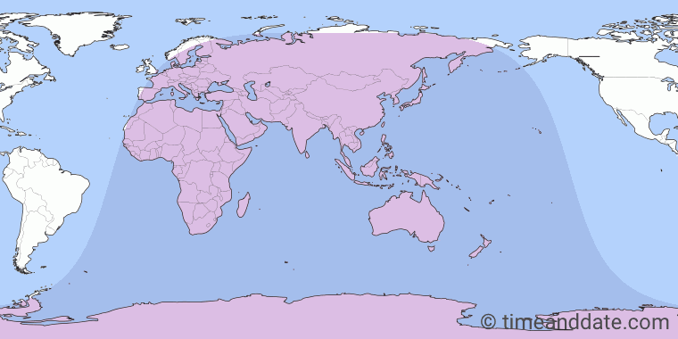 Penumbral Lunar Eclipse on May 5/6, 2023 – Where and When to See