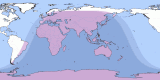 Karte der 20300615 Partielle Mondfinsternis