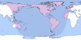 Kart av  20311030 Penumbraformørkelse
