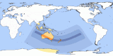 Karte der 20381226 Totale Sonnenfinsternis