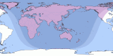 Karte der 20391130 Partielle Mondfinsternis