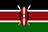 Flagg for Kenya