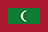 Flagg for Maldivene