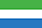 Flagg for Sierra Leone