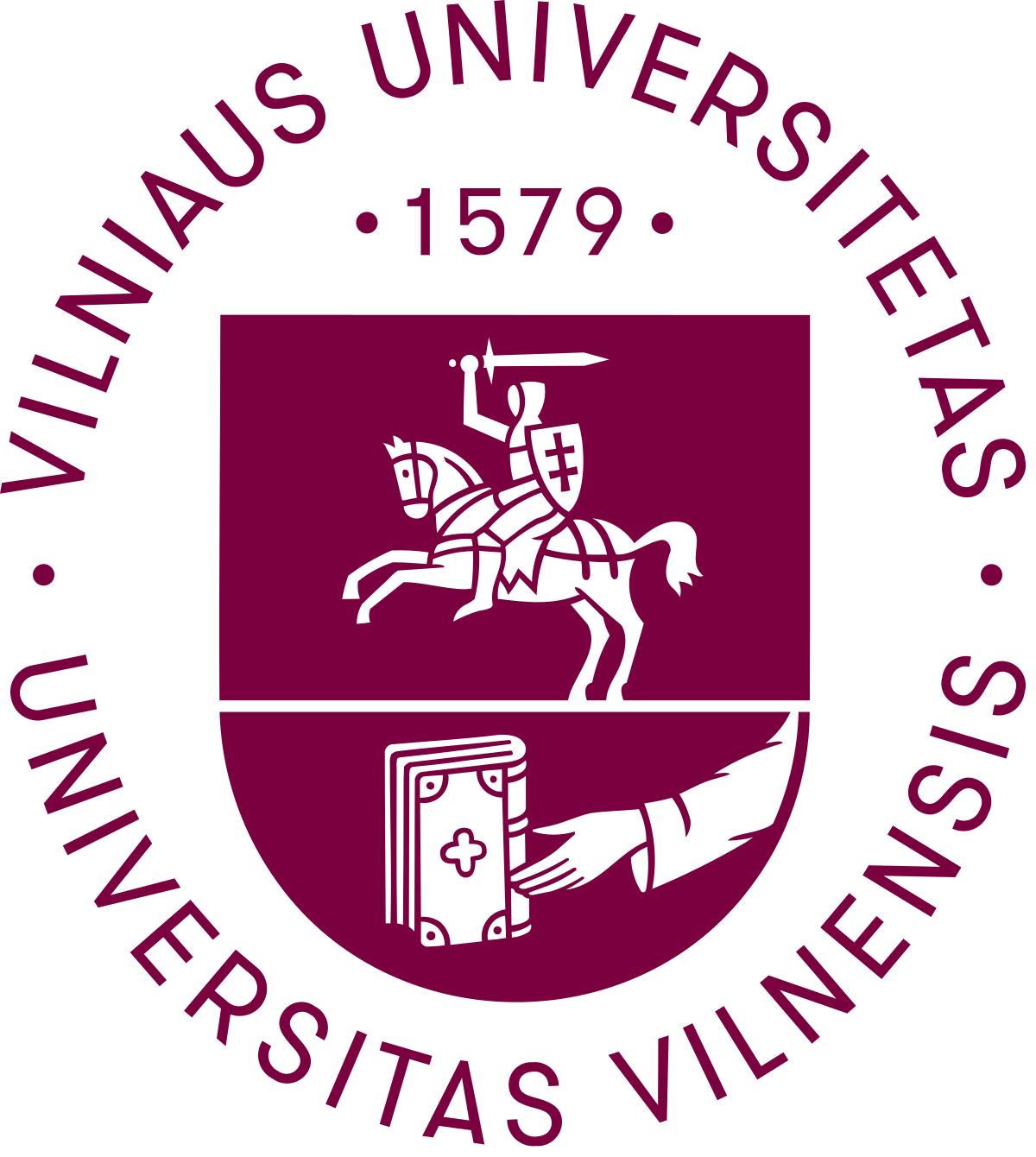 >Vilnius University logo