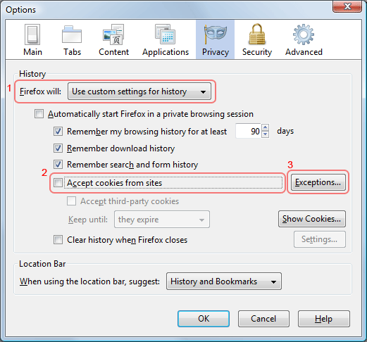 Troubleshoot Cookies