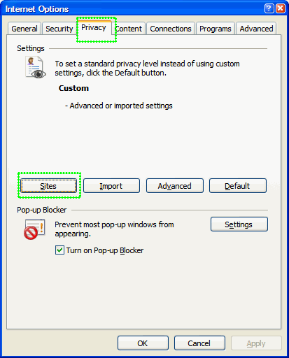 enable cookies on internet explorer 9