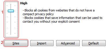 Internet Explorer Cookies - High